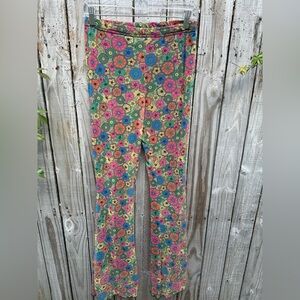 Nasty Gal Floral Fun + Funky Pants